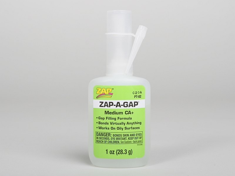 Fotografie produktu: ZAP ZAP-A-GAP Střední vteřinové lepidlo 28,3g (1oz)