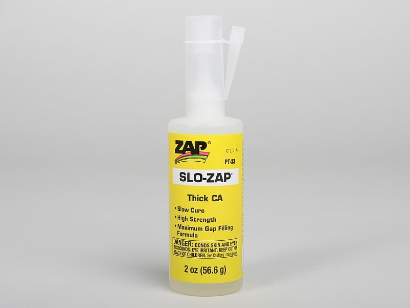 Fotografie produktu: ZAP SLO-ZAP Husté vteřinové lepidlo 56,6g (2oz) - DOPRODEJ