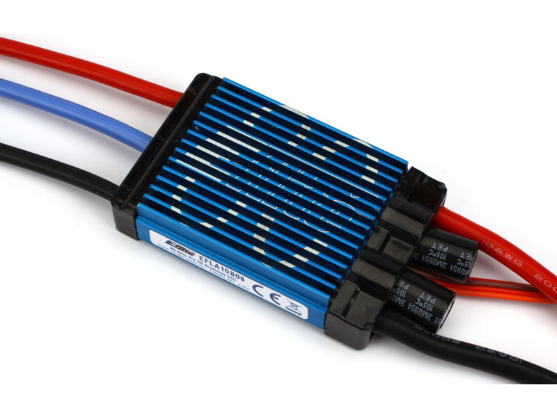 Fotografie produktu: E-flite regulátor střídavý 80A PRO SB EC5