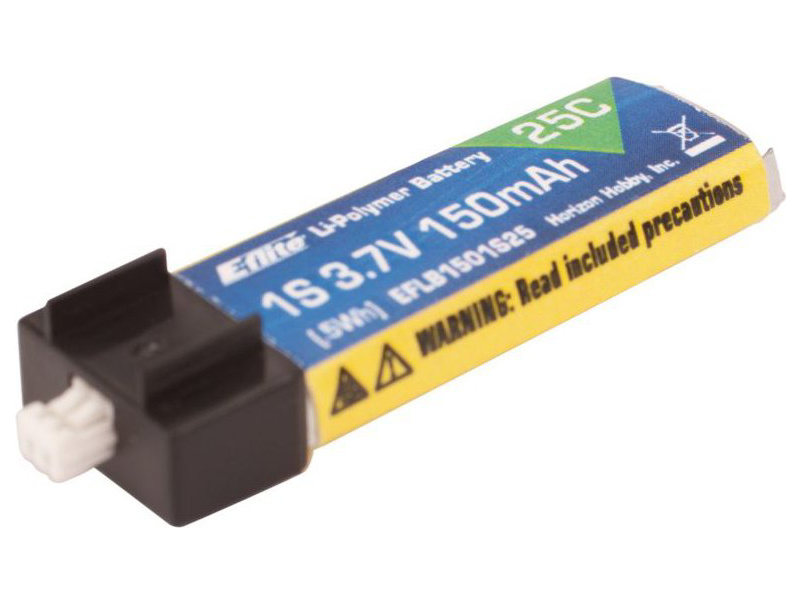 Fotografie produktu: E-flite LiPo 3.7V 150mAh 25C JST-PH1.25