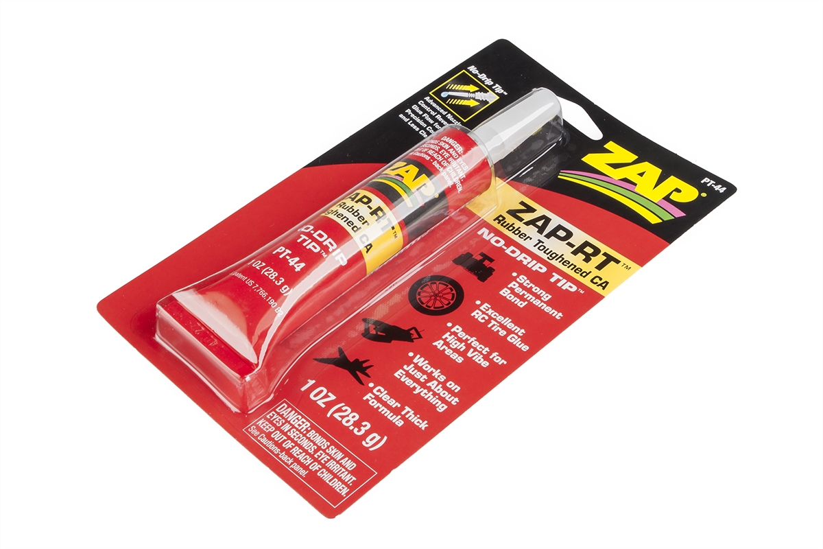 Fotografie produktu: ZAP ZAP-RT CA Pružné vteřinové lepidlo (husté) 28g (1oz)