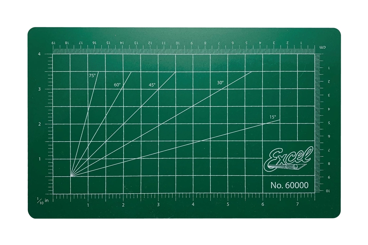 Fotografie produktu: Excel Řezací podložka 14x23cm (Zelená)