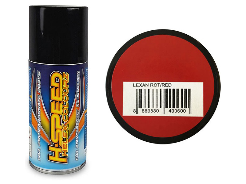 Fotografie produktu: H-Speed barva ve spreji červená 150ml