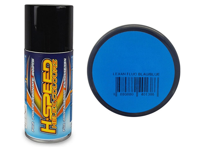 Fotografie produktu: H-Speed barva ve spreji fluorescenční modrá 150ml