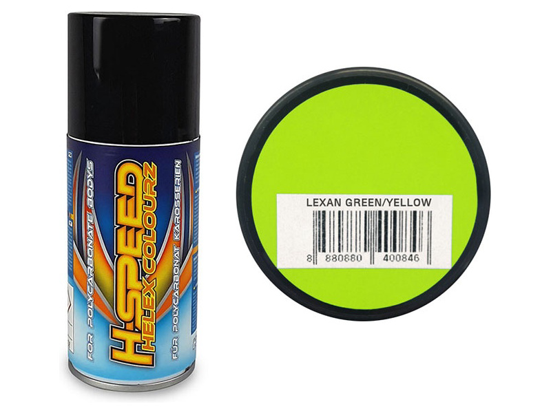 Fotografie produktu: H-Speed barva ve spreji zeleno-žlutá 150ml