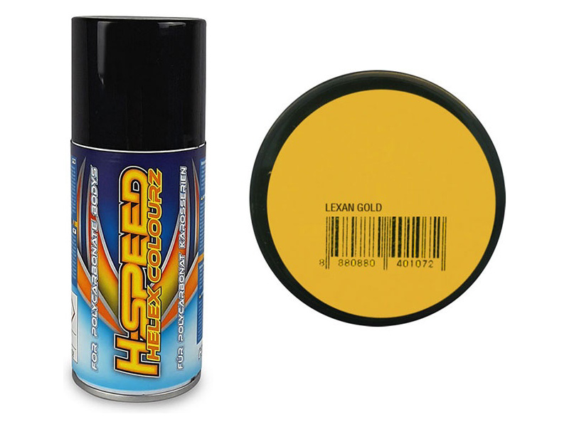 Fotografie produktu: H-Speed barva ve spreji zlatá 150ml