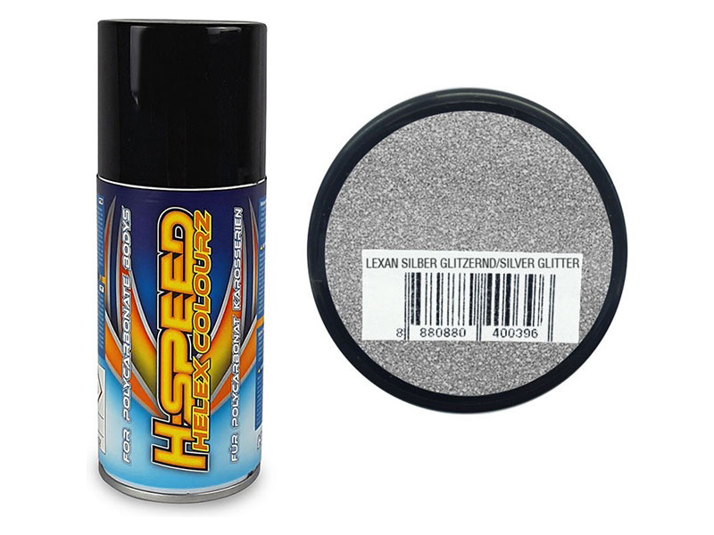 Fotografie produktu: H-Speed barva ve spreji metalická stříbrná 150ml