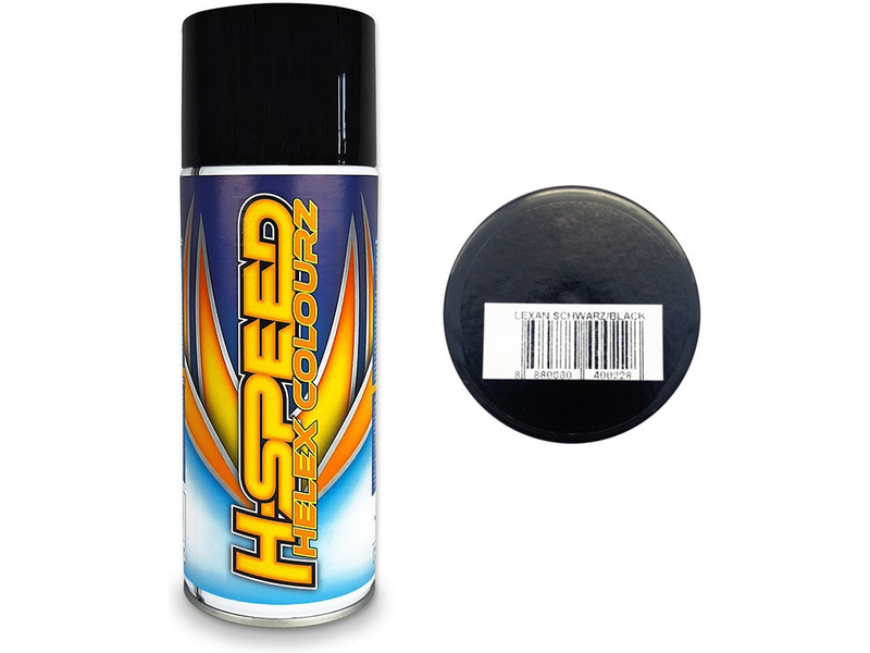 Fotografie produktu: H-Speed barva ve spreji černá 400ml