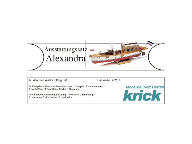 Fotografie produktu: Krick Modelltechnik Krick Alexandra sada příslušenství
