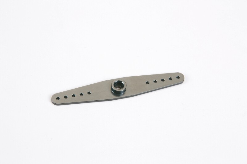 Fotografie produktu: Graupner Hliníková oboustranná servopáka, 25 zubů,1 ks. 78mm