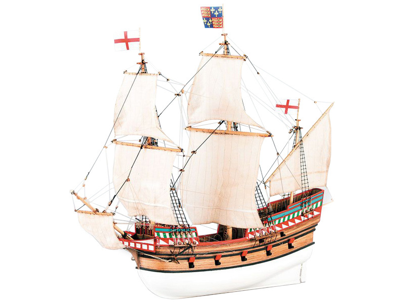 Fotografie produktu: Dušek Golden Hind 1577 1:72 kit