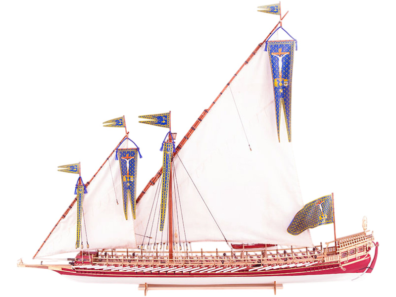 Fotografie produktu: Dušek La Real Galeere 1571 1:72 kit