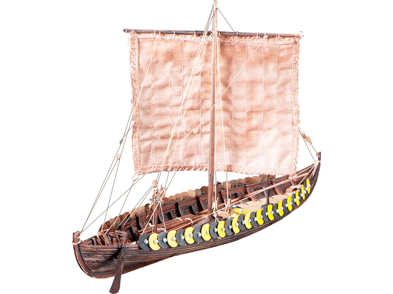 Fotografie produktu: Dušek Vikingská loď Gokstad 1:72 kit
