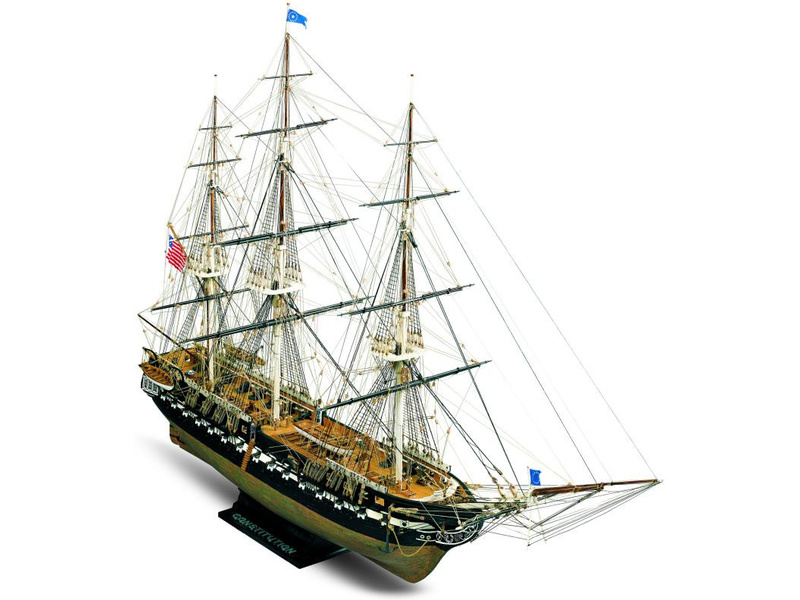 Fotografie produktu: MAMOLI USS Constitution 1:93 kit