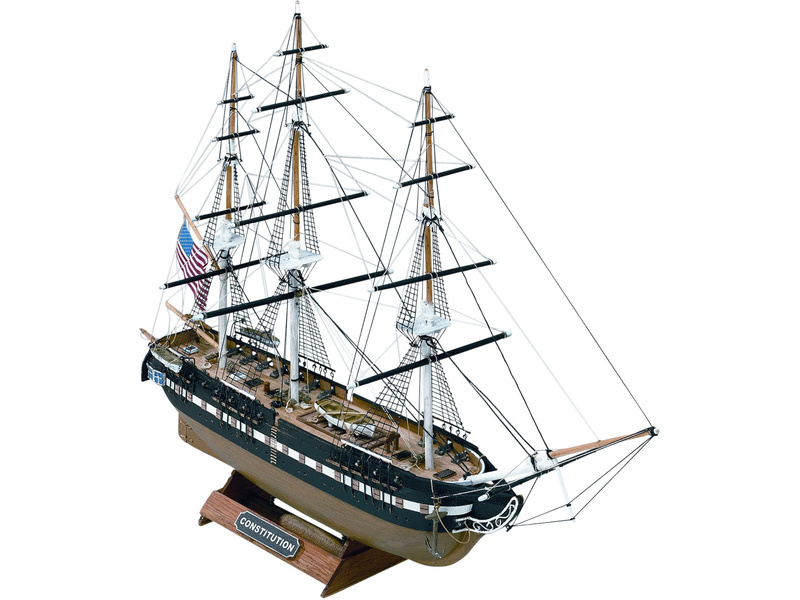 Fotografie produktu: MINI MAMOLI U.S.S. Constitution 1:330 kit