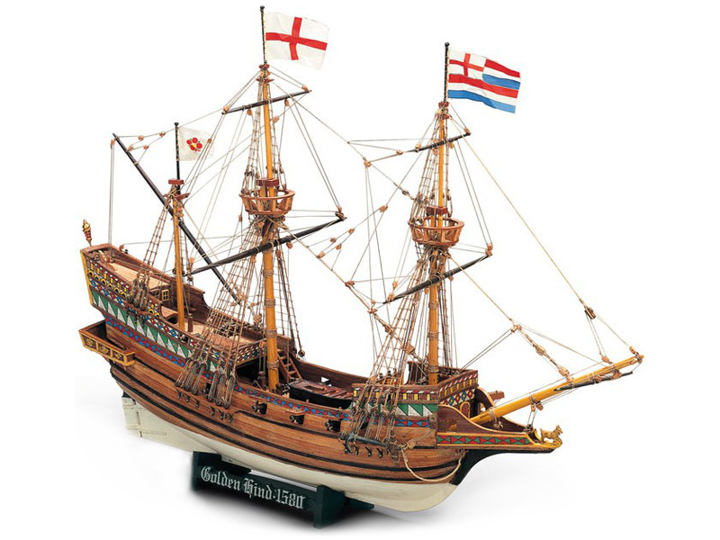 Fotografie produktu: MINI MAMOLI Golden Hind 1:110 kit