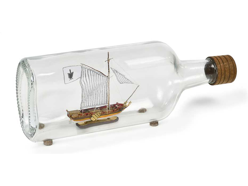 Fotografie produktu: AMATI Golden Yacht 1:300 kit do láhve