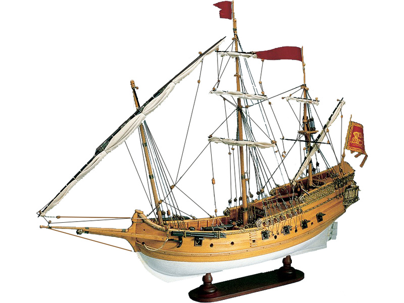 Fotografie produktu: AMATI Polacca benátská loď 1750 kit