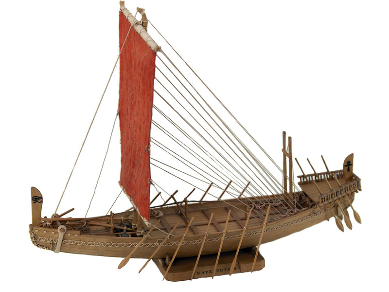 Fotografie produktu: AMATI Navae Egizia egyptská loď 1:50 kit