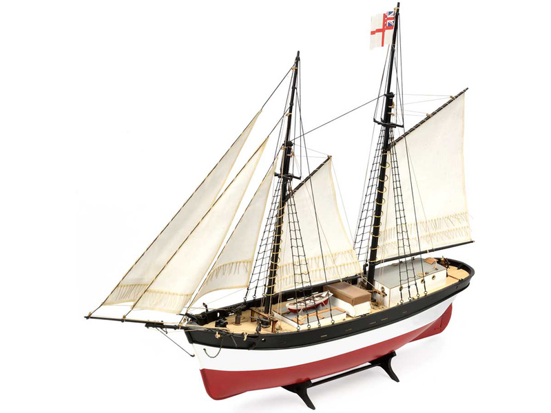Fotografie produktu: AMATI H.M.S. Hunter škuner 1:60 kit