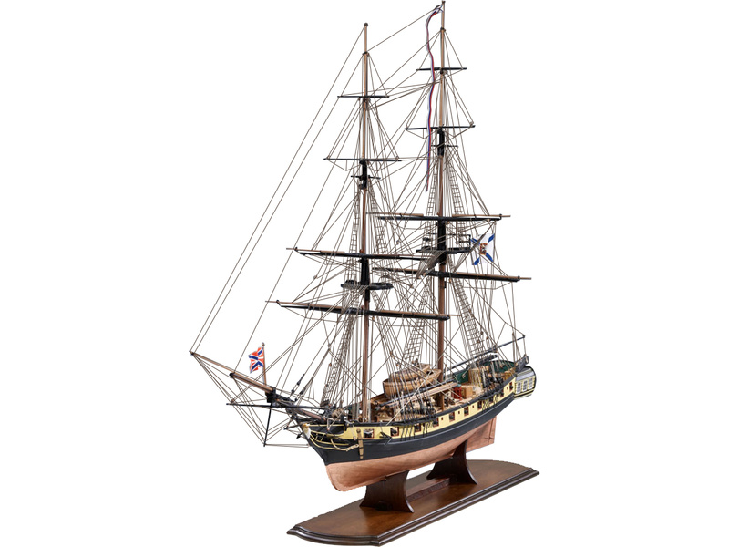 Fotografie produktu: VICTORY MODELS ruská briga 1819 1:64 kit