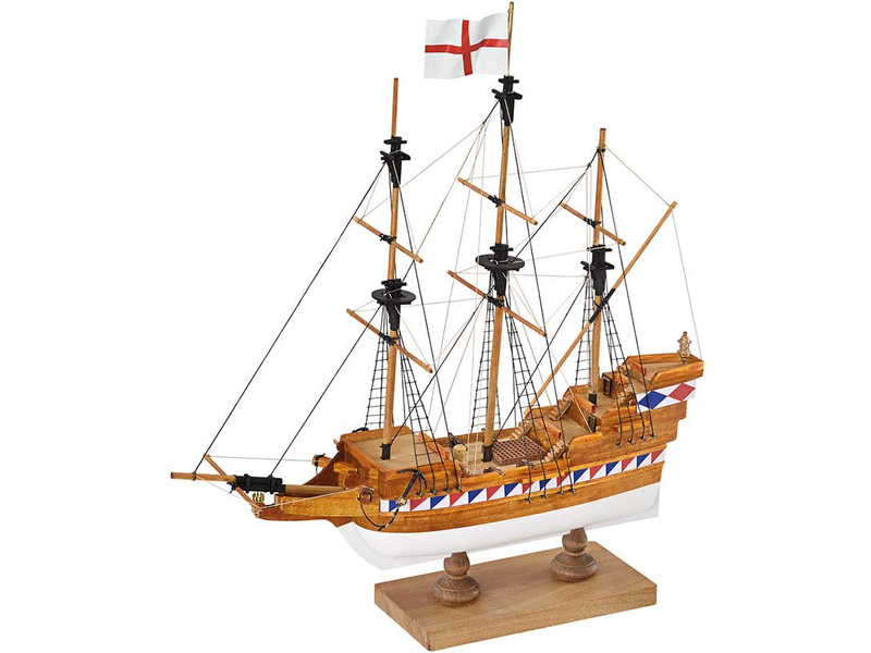 Fotografie produktu: AMATI Elizabethan galeóna 1:135 First step kit