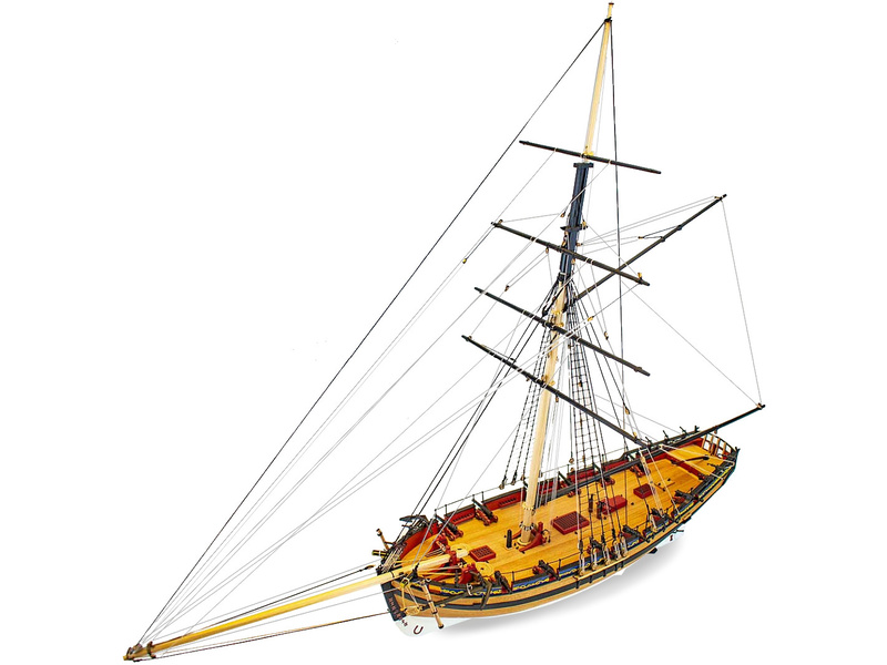 Fotografie produktu: Vanguard Models H.M. Cutter Alert 1777 1:64 kit