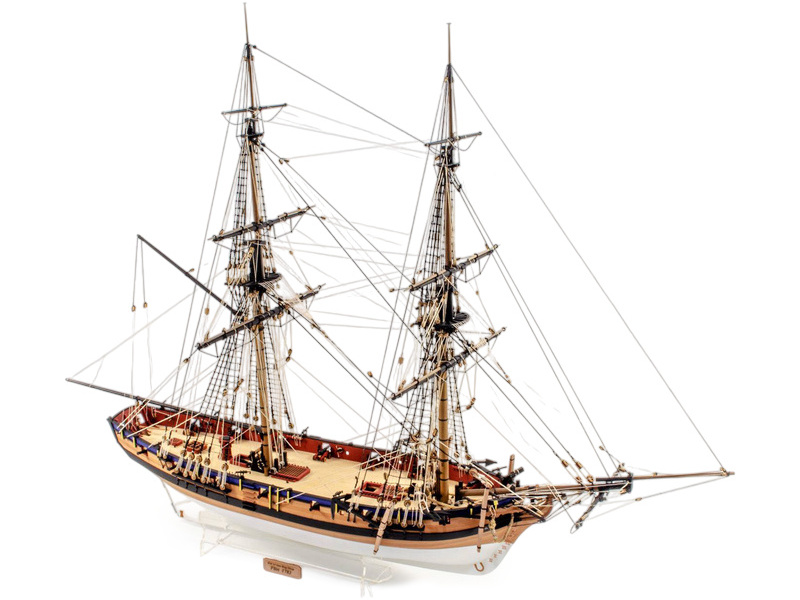 Fotografie produktu: Vanguard Models HMS Flirt 1782 1:64 kit