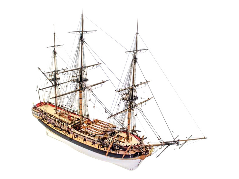 Fotografie produktu: Vanguard Models HMS Sphinx 1775 1:64 kit