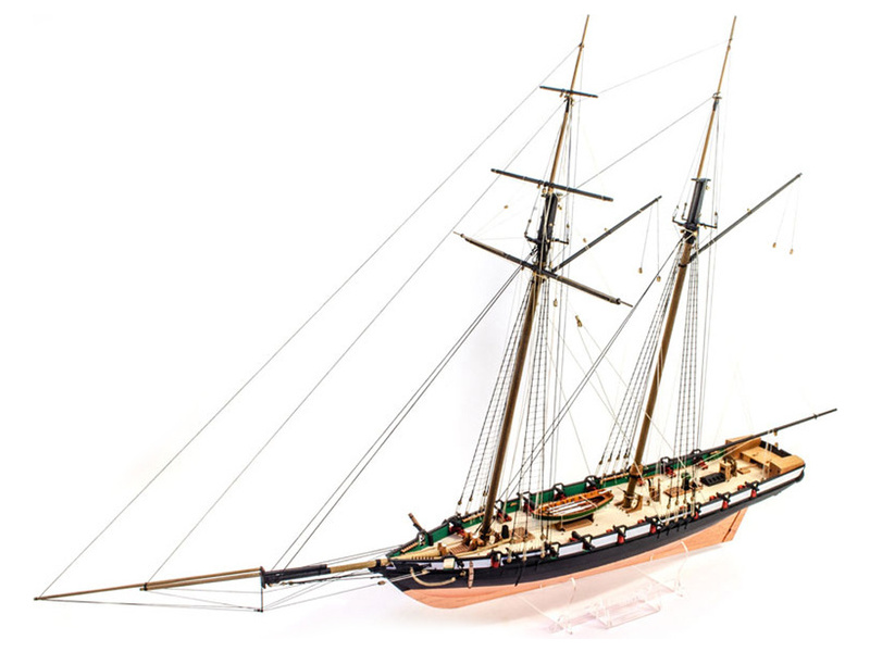 Fotografie produktu: Vanguard Models Grecian US Baltimore 1813 1:64 kit