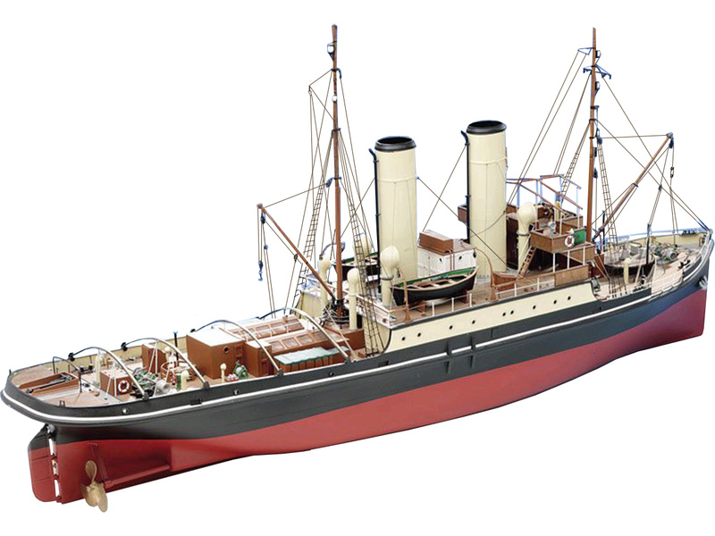 Fotografie produktu: CALDERCRAFT Resolve zaoceánský parník 1:48 kit