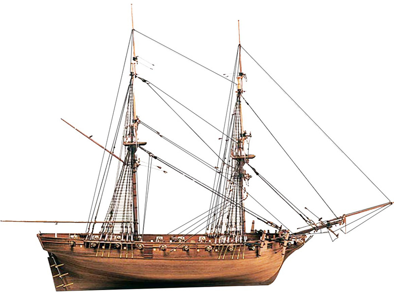 Fotografie produktu: CALDERCRAFT H.M.S. Cruiser briga 1797 1:64 kit