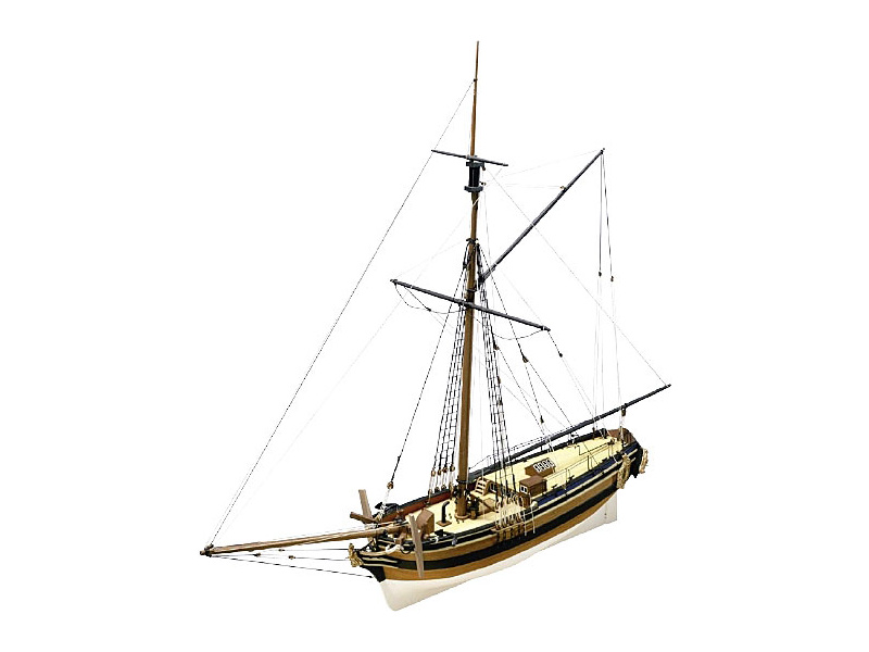 Fotografie produktu: CALDERCRAFT H.M. Chatham 1660 1:64 kit