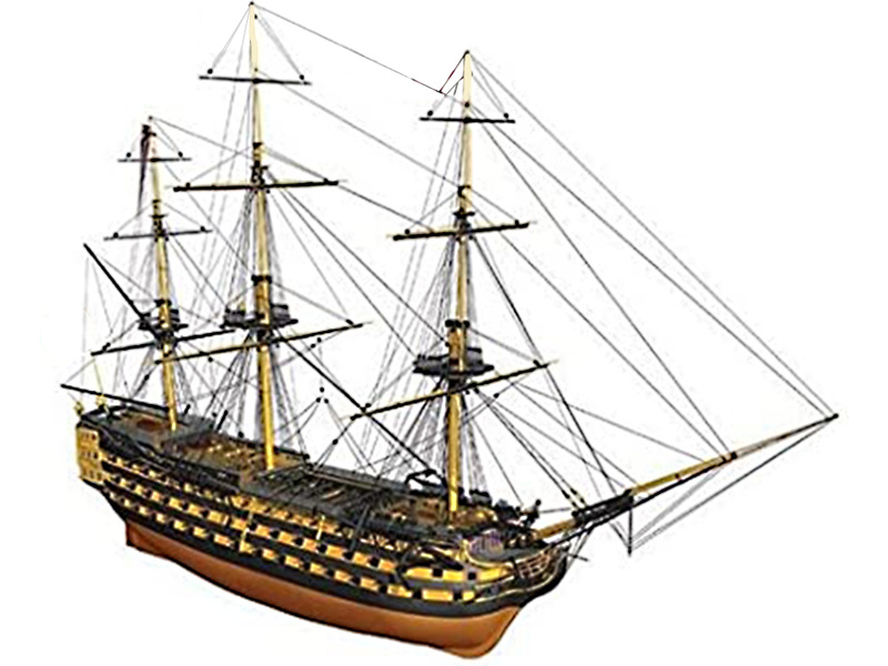 Fotografie produktu: CALDERCRAFT H.M.S. Victory 1805 1:72 kit