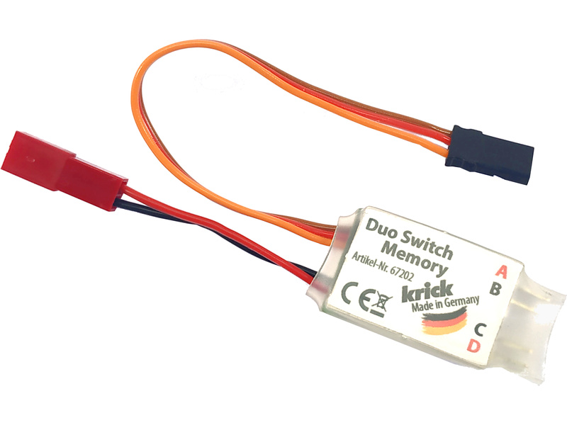 Fotografie produktu: Krick Modelltechnik Krick elektronický spínač Duo Memory