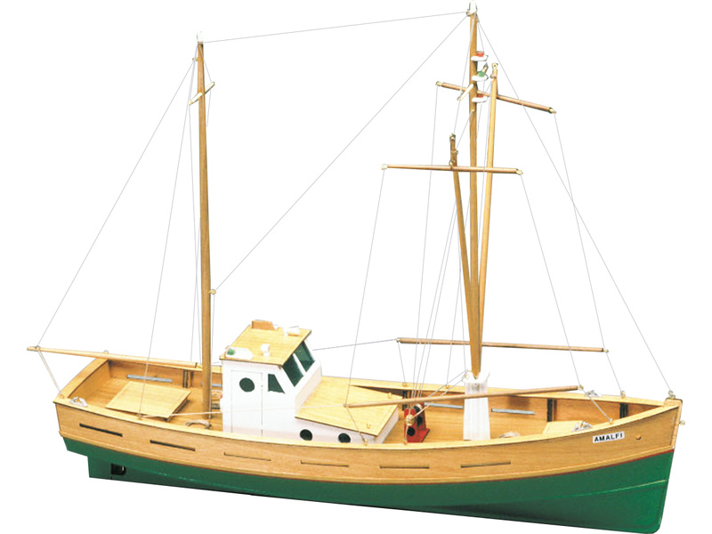 Fotografie produktu: Mantua Model Rybářská loď Amalfi 1:35 kit