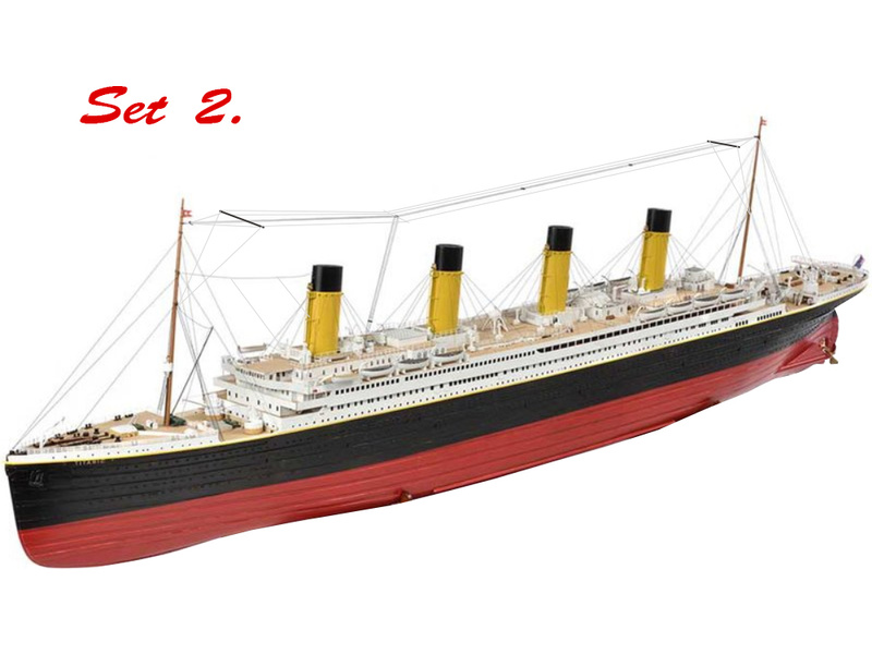 Fotografie produktu: Mantua Model Titanic 1:200 sada č.2 kit