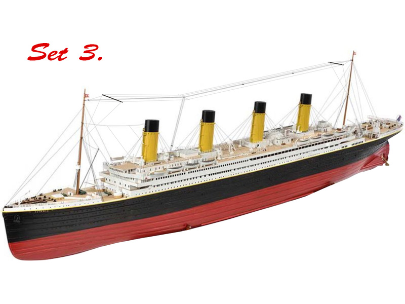 Fotografie produktu: Mantua Model Titanic 1:200 sada č.3 kit