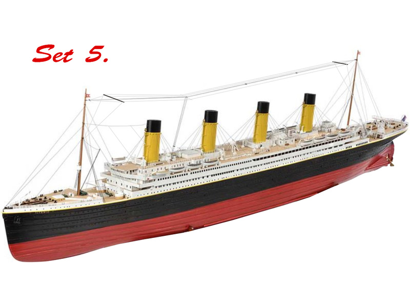 Fotografie produktu: Mantua Model Titanic 1:200 sada č.5 kit