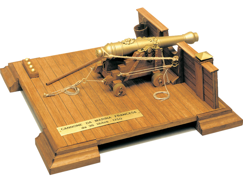 Fotografie produktu: Mantua Model Francouzský kanón 1:17 kit