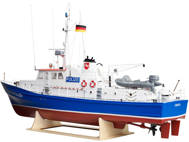 Fotografie produktu: ROMARIN Policejní člun W3 s doplňky 1:25 kit