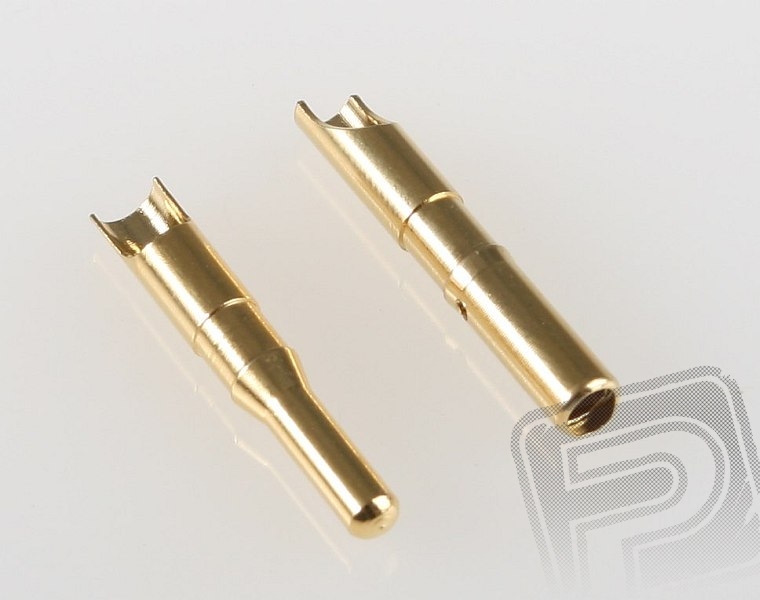 Fotografie produktu: PELIKAN 7943 2.5mm konektor 2.5mm obrácený 1 pár