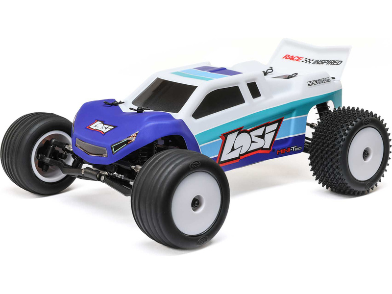 Fotografie produktu: Losi Mini-T 2.0 V2 Brushless 1:18 RTR modrá