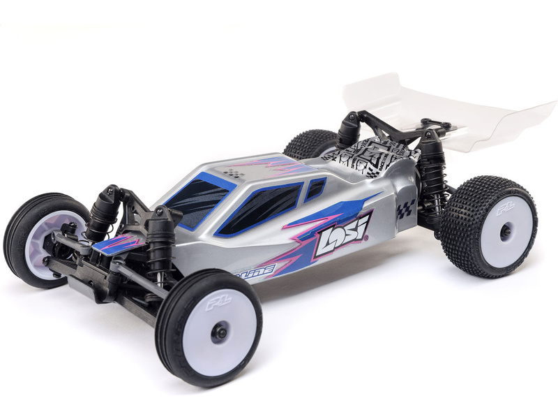 Fotografie produktu: Losi Micro-B 1:24 RTR stříbrná