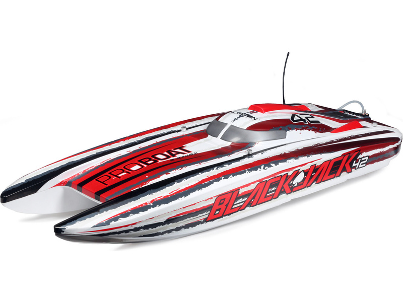 Fotografie produktu: Proboat Blackjack 42" 8S RTR červený