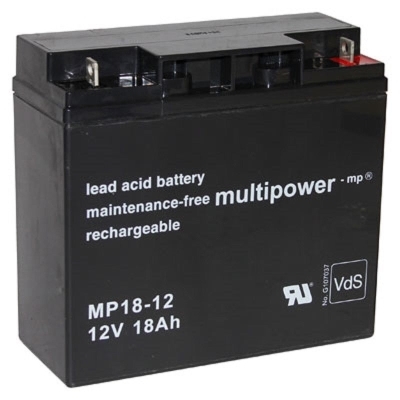 Fotografie produktu: Pb akumulátor MULTIPOWER 12V/18,0Ah