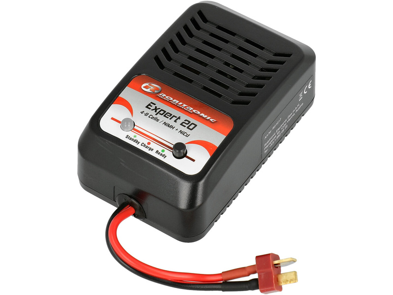 Fotografie produktu: Robitronic nabíječ Expert 20W 4-8NiMH AC