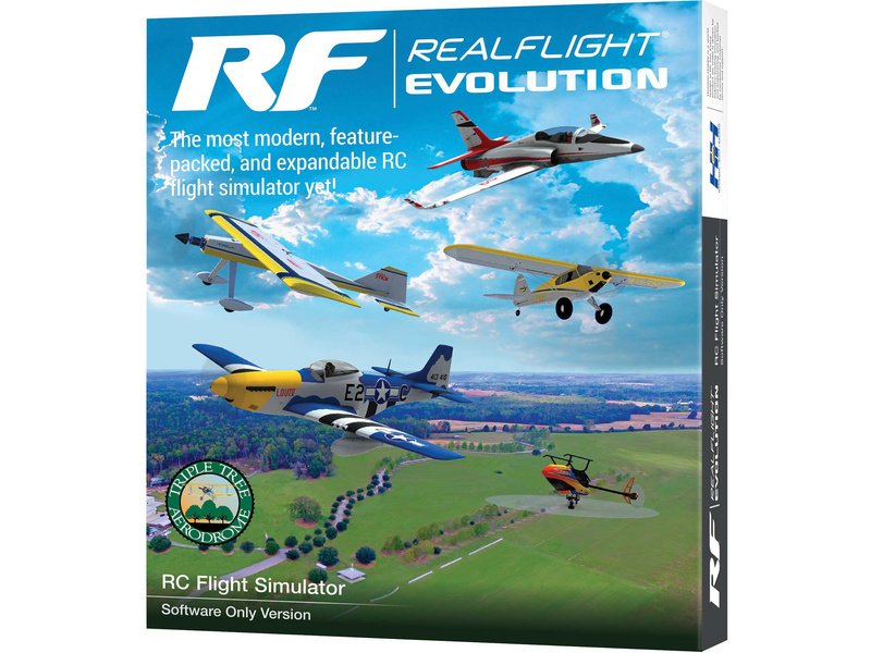 Fotografie produktu: Realfight RealFlight Evolution letecký simulátor jen software