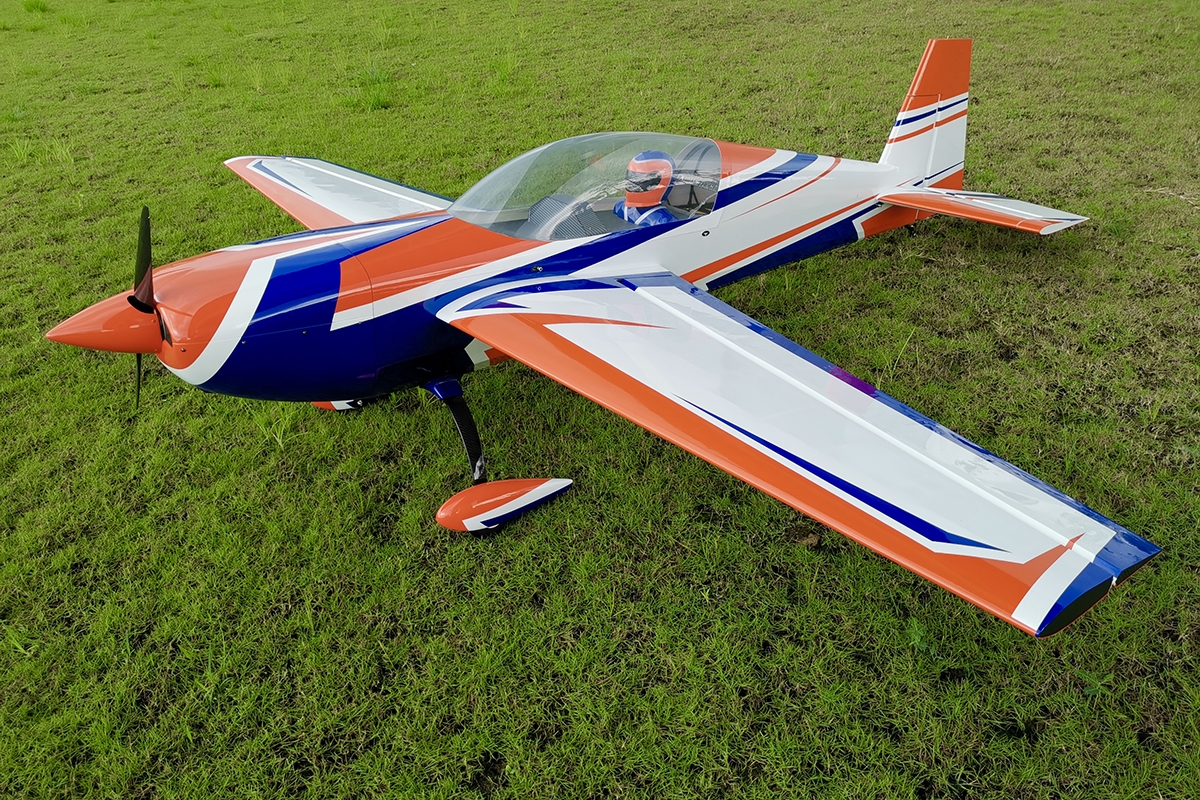 Fotografie produktu: ExtremeFlight 125" Extra 300 V4 Plus - Oranžová/Bílá 3,35m