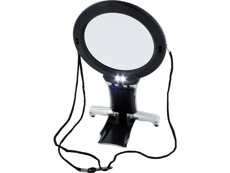 Fotografie produktu: Shesto Lightcraft stolní lupa 2x s LED osvětlením